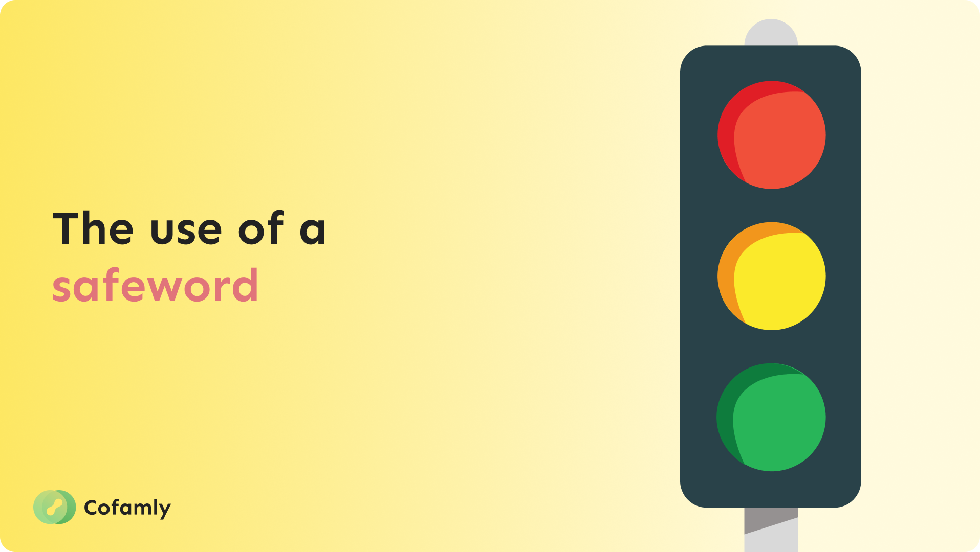 Stop Before It's Too Late: The Safeword in Co-Parenting