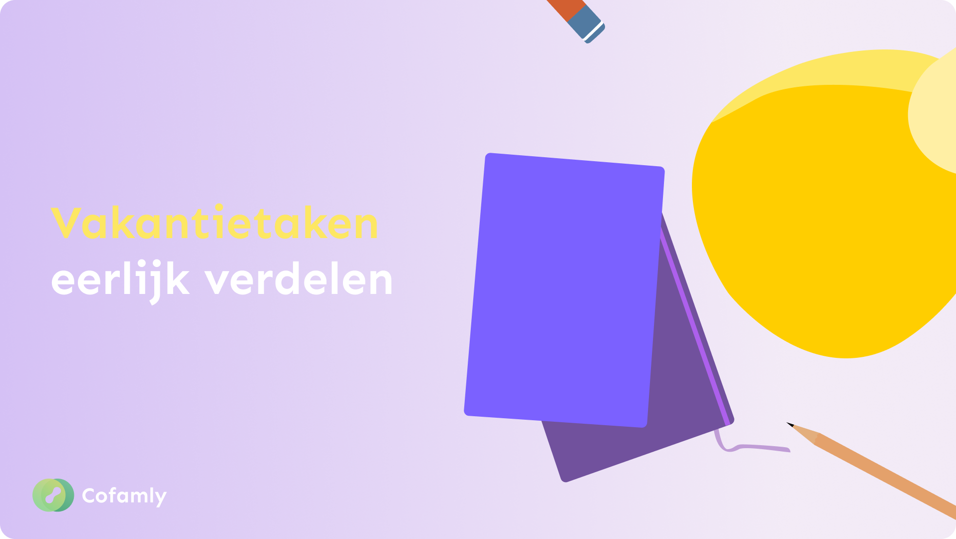 Wat doe je met vakantietaken als één van de ouders er geen tijd in wil steken?